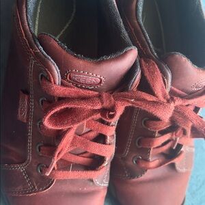 Keen Women's Athletic Shoes - Red and Olive